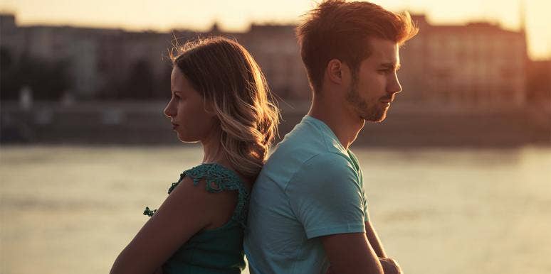 10 Things You Subconsciously Do As A Couple That Keep You From Being Happy couple having problems