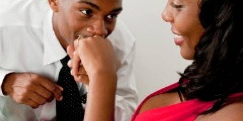 african american couple woman engaged engagement