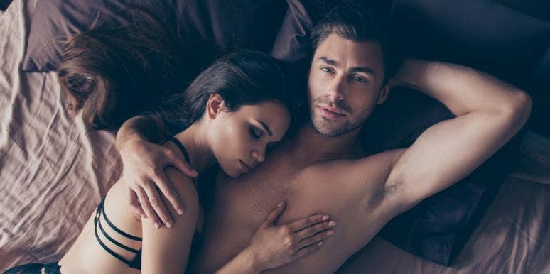 'Blue Balls' Is A Scam Men Use To Guilt You, Says Science man and woman in bed