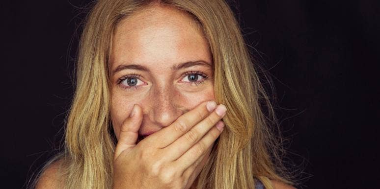 5 Incredible Facts About Your Body That'll Make You Question Everything woman with hand over mouth