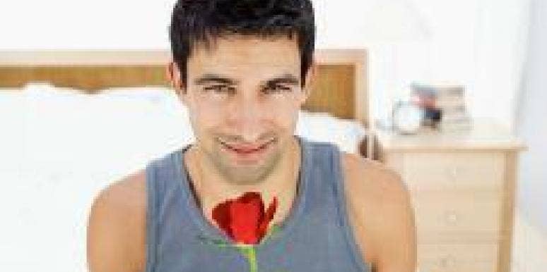 Top 4 Perks Of Having A Boyfriend man with rose