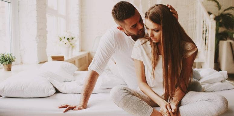 breaking up with a depressed boyfriend comforting depressed partner