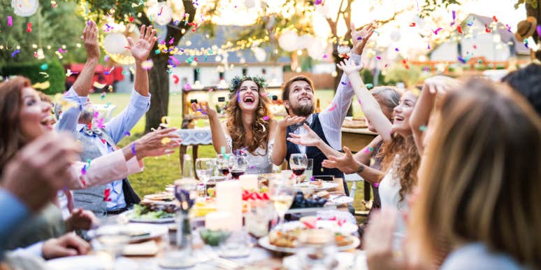 Man Walks Out Of Family Wedding Reception After The Bride 'Deadnamed' His Son man walks out of wedding after bride deadnames son