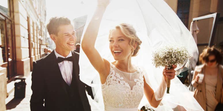 Woman Refuses To Allow Fiance's Female Best Friend At Wedding Bride and groom