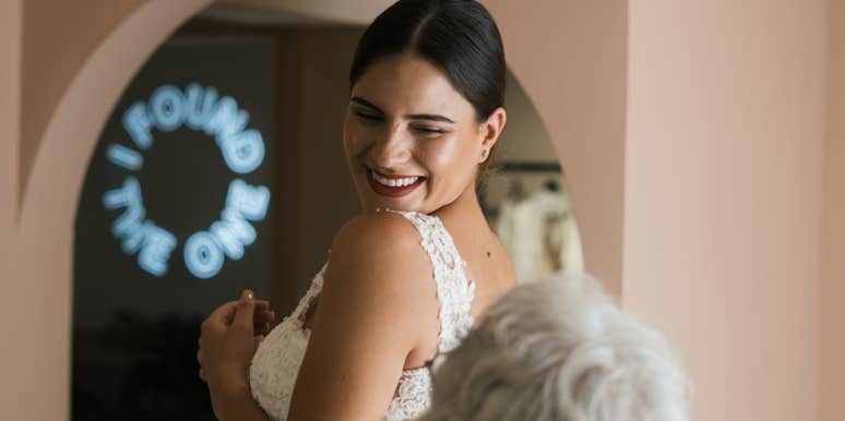 Woman Calls Police On Mother-In-Law After Accusing Her Of Stealing Earrings She Was Meant To Wear During Wedding Bride on her wedding day