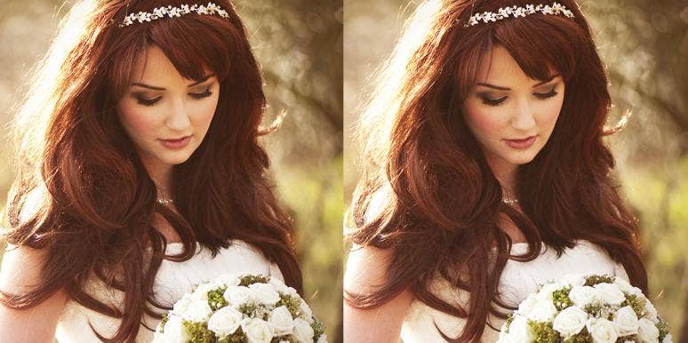 I Couldn't Call Off My Wedding — But I Never Wanted To Be Married woman with bouquet in hands