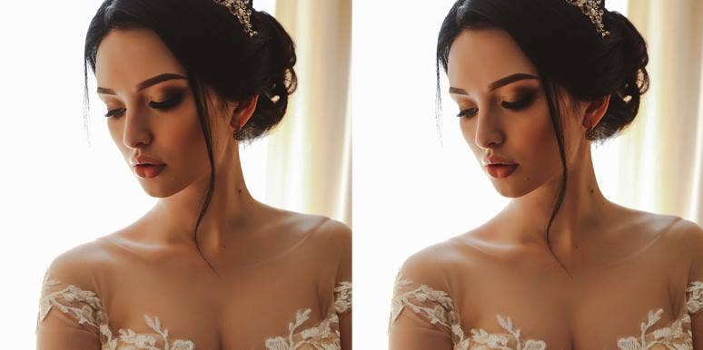 I Couldn't Stop Thinking About Another Man On My Wedding Day woman on wedding day