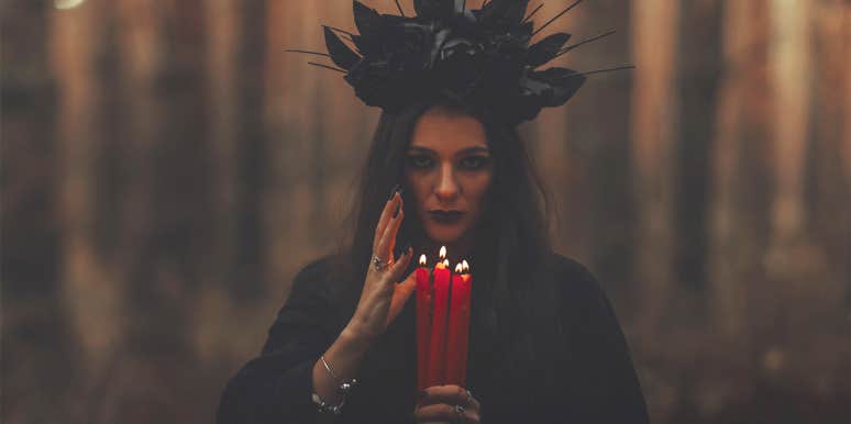 What Is A Bruja Or Brujo In Witchcraft? Brujeria Meaning Explained witch with candles