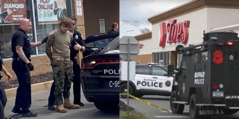 Buffalo Shooting Suspect Planned For A Second Attack Payton Gendron arrested and the Tops Supermarket in Buffalo