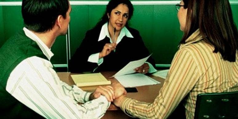 Have you and your partner tried couples therapy? couple in therapy