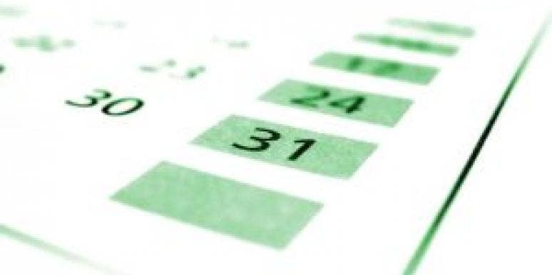 How Long Does It Take To Know He's The One? calendar