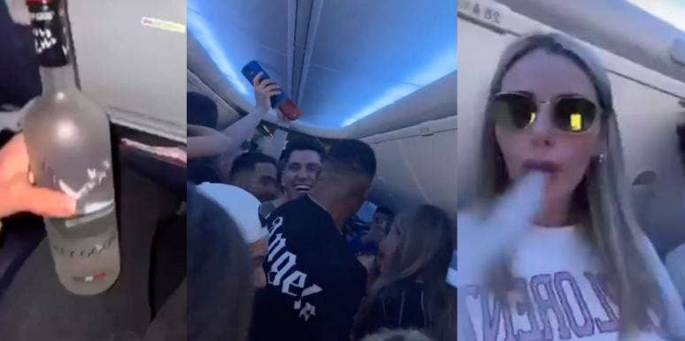 Airlines Respond To Video Of Canadian Influencers Partying On Plane Maskless Canadian influencers vaping on plane