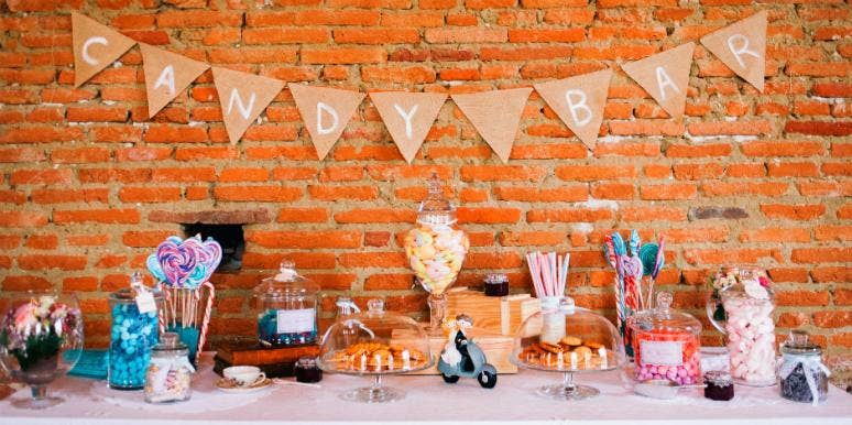 Best candy bar ideas for a sweet wedding - literally
