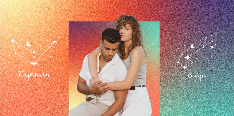 Capricorn Man And Scorpio Woman Compatibility In Love And Life capricorn constellation, scorpio constellation, couple embracing