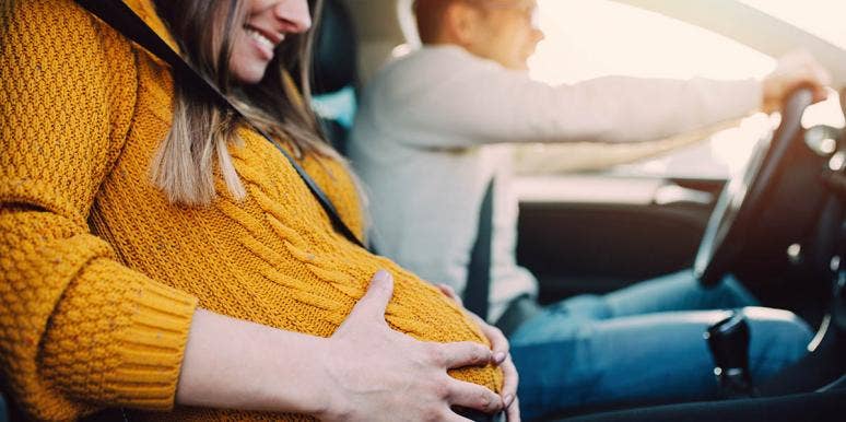 I Gave Birth In My Car And The Shock Has Never Worn Off woman in labor in car