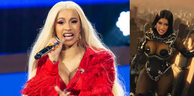Conspiracy Theorists Think Cardi B's 'Hot Sh-t' Music Video Has A Secret Warning Cardi B