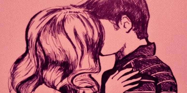 couple kissing couple kissing