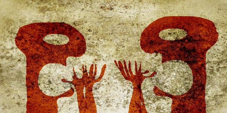 cavemen-fighting cavemen-fighting