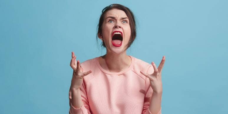 channeling anger productively angry woman