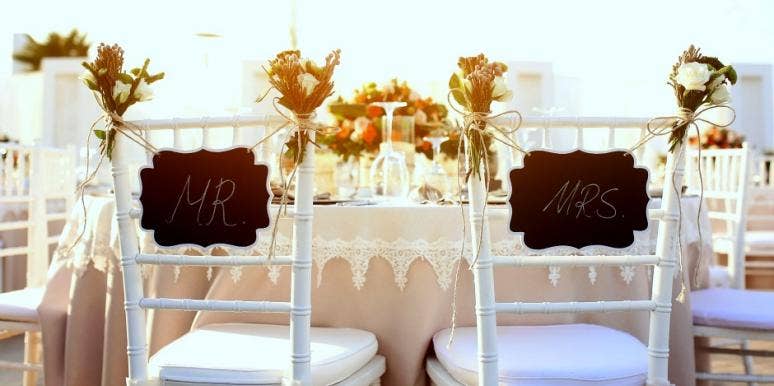 simple wedding table decorations