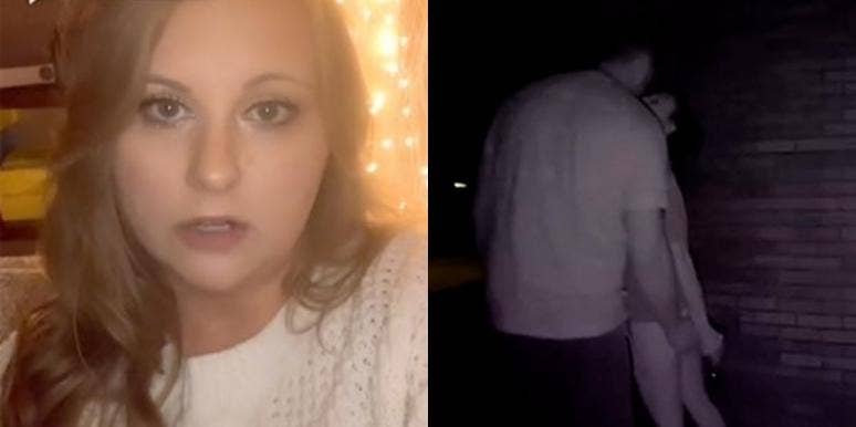 Woman Catches Husband Kissing Cheating On Doorbell Camera