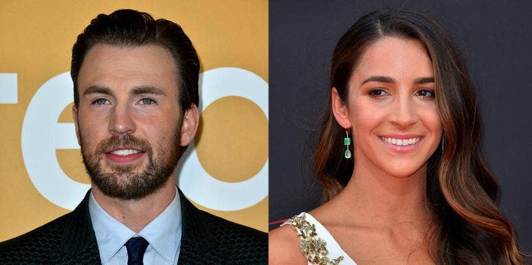 Chris Evans and Aly Raisman Chris Evans and Aly Raisman