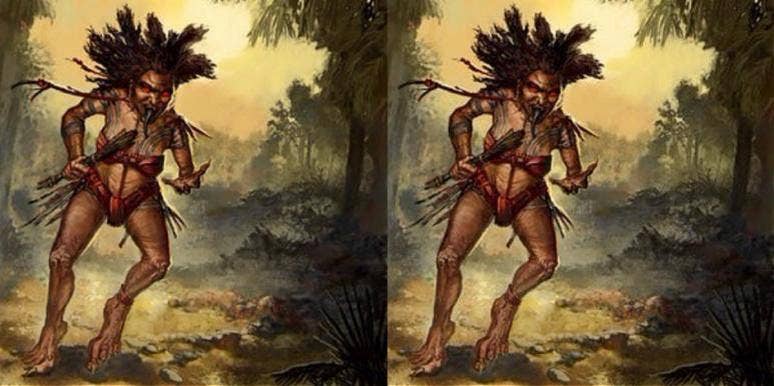 Who Is The Churel, The Female Demon That Kills Bad Husbands? illustration of churel, a female demon who hunts bad husbands