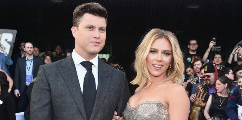 Scarlett Johansson and Colin Jost Scarlett Johansson and Colin Jost
