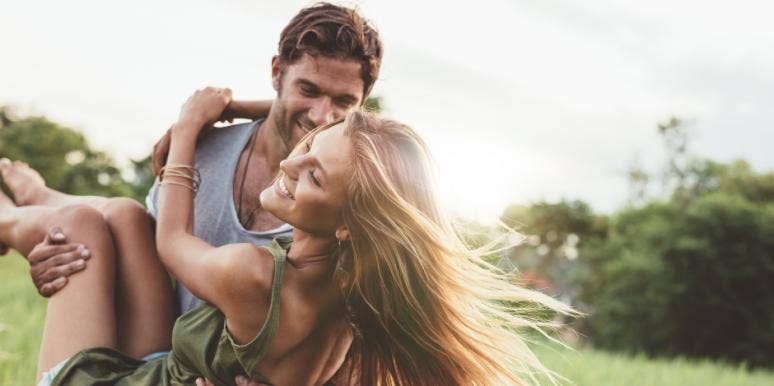 The 4 Critical Components Every Healthy, Committed Relationship Has man sweeping woman off her feet