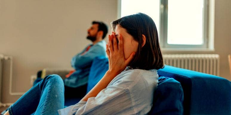 Why Contempt Is The Biggest Predictor Of Divorce couple feeling contempt