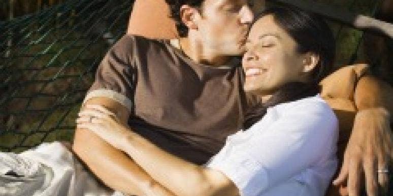 Couple in a hammock