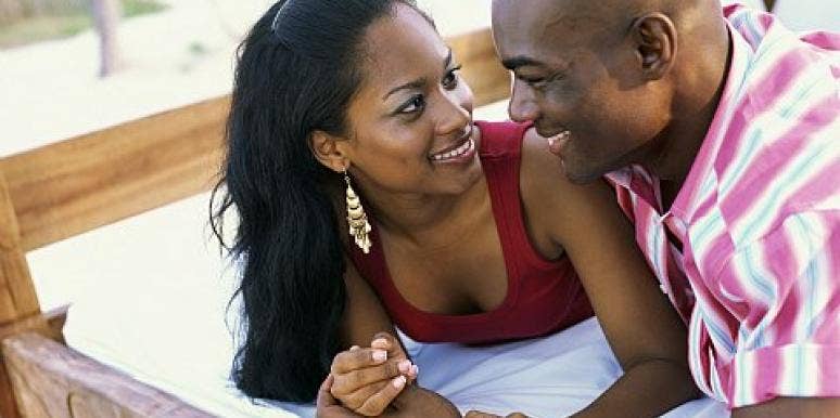 couple talking