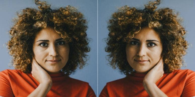 The Scariest Zodiac Signs & Creepy Facts About Each woman with hand on neck