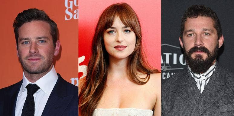 Dakota Johnson Defends Armie Hammer & Shia LaBeouf Adding To Hollywood Cycle Of Abuse Armie Hammer, Dakota Johnson, and Shia LaBeouf