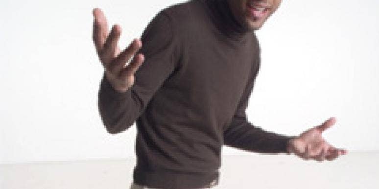 Dating A Black Guy? 10 Things NOT To Say man wearing sunglasses with hands up