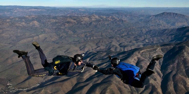 Skydiving date Skydiving date