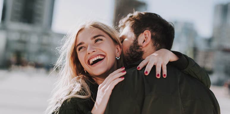 7 Brutal Truths About Dating Someone From Another Religion couple embracing