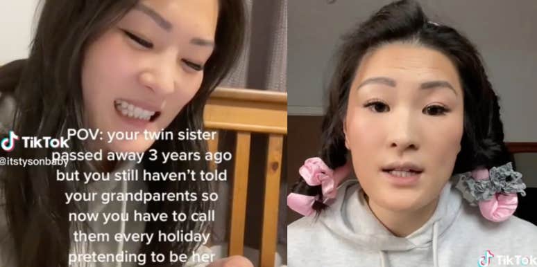 Annie Niu Claims She Pretends To Be Her Dead Twin Sister On Holidays So Her Grandparents Don't Learn About Her Passing Annie Niu
