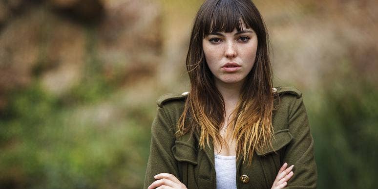 12 Little Things That Are Huge Dealbreakers For Women stoic woman