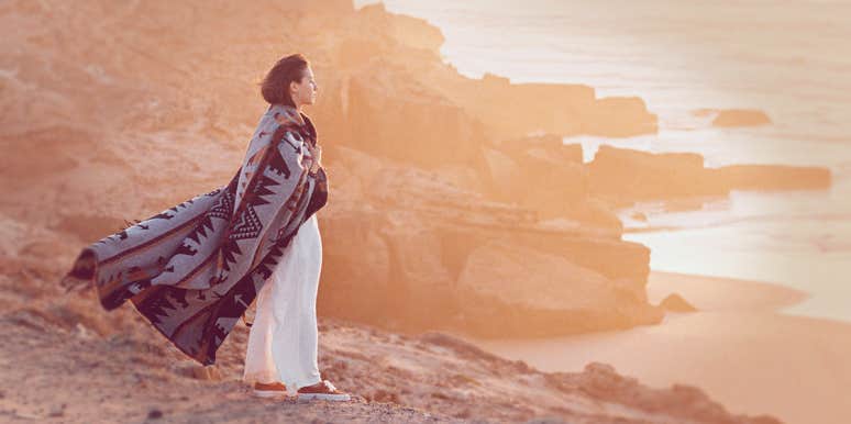What To Remember If You’re Dealing With The Pain Of Loss woman on a beach