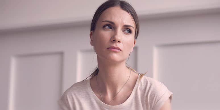 Dear Homewrecker: Hating You Makes It Easier To Love My Husband woman looking sad