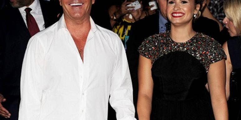 A-List Links: Demi Lovato's Sexual Tension With Simon Cowell Simon Cowell and Demi Lovato of 'X Factor'