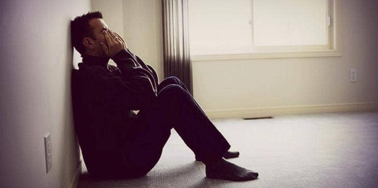 depressed man depressed man