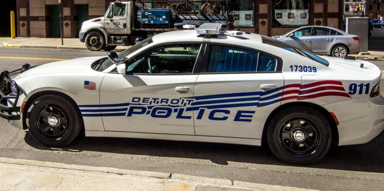 Detroit police car
