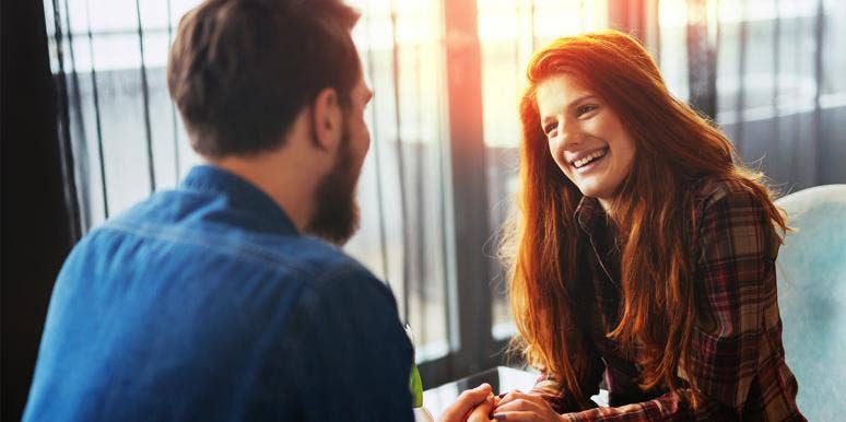 7 Common Phrases We Use In Relationships (And What They Mean To Women Versus Men) man and woman talking