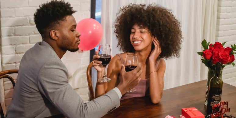 Woman Walks Out Of Her Own Birthday Dinner After Her Husband Ignores Her Couple having a dinner date
