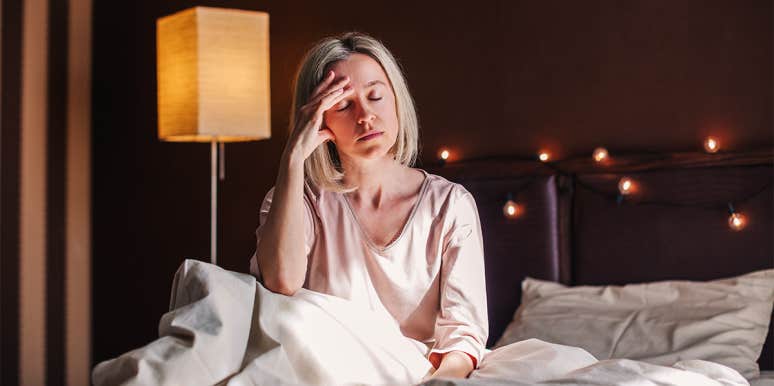 Divorce Is A Sophie’s Choice unhappy woman in bed
