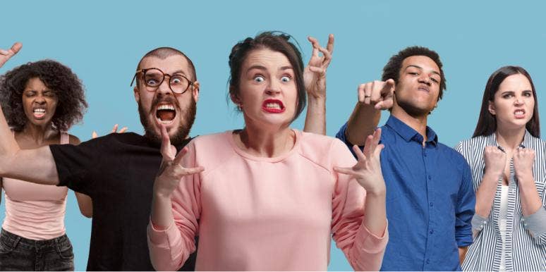 5 Signs You Might Have Anger Issues & What To Do About It group of people with anger issues