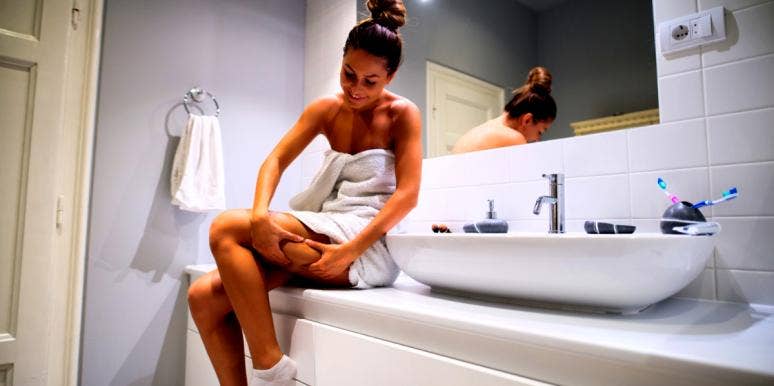 Do Guys Care About Cellulite? What Men Really Think woman wondering if men care about cellulite