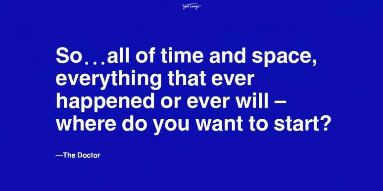 50 Best Dr. Who Quotes To Use In Your Wedding Vows doctor who wedding vows